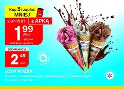 Chorten Lody rożek o smaku śmietankowym Koral oferta