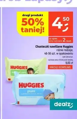 Dealz Chusteczki nawilżane Huggies Natural Care oferta
