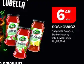 Chorten Sos Spaghetti Łowicz oferta