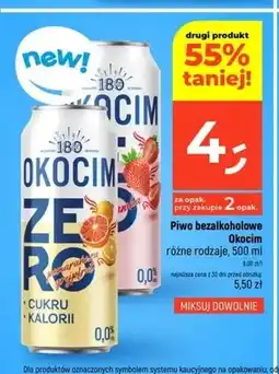 Dealz Piwo bezalkoholowe Okocim Zero Pomarańcza z Grejpfrutem oferta