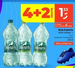 Dealz Woda mineralna Rodowita z Roztocza delikatnie gazowana oferta