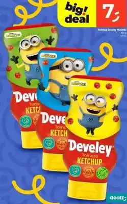 Dealz Ketchup Develey Minionki niebieski oferta