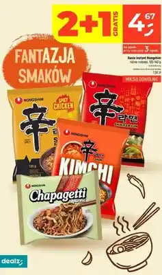 Dealz Danie instant Nongshim Spicy Chicken oferta