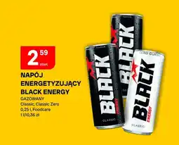 Chorten Napój energetyzujący Black Energy Classic gazowany oferta