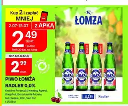Chorten Piwo bezalkoholowe Łomża Radler Kwaśny Agrest oferta