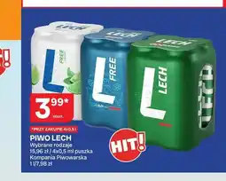 Chorten Piwo bezalkoholowe Lech Free Chmiele i Cytryna 4-pak oferta
