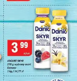 Chorten Jogurt pitny Skyr jagodowy Danio oferta