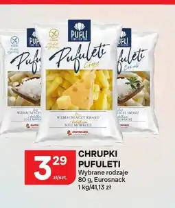Chorten Chrupki kukurydziane Pufuleti Cheese oferta