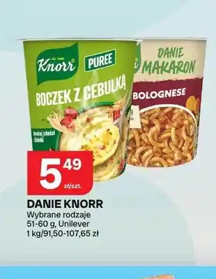 Chorten Danie Knorr Makaron Bolognese oferta