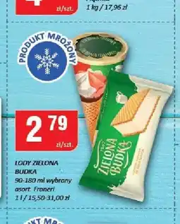 Chorten Lody rożek Zielona Budka Froneri oferta