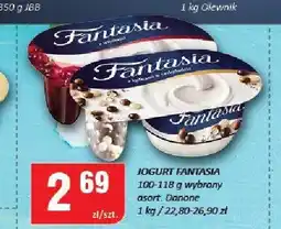 Chorten Jogurt Fantasia z płatkami czekoladowymi Danone oferta