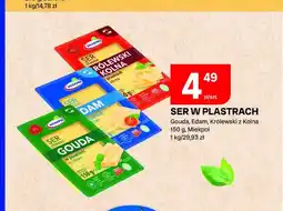 Chorten Ser w plastrach Królewski z Kolna Mlekpol oferta