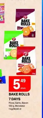 Chorten Sucharki Bake Rolls 7 Days Bacon oferta