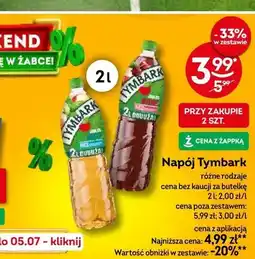 Żabka Napój Tymbark jabłko-mięta oferta