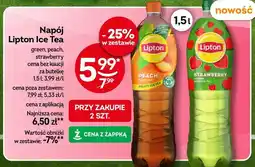 Żabka Napój Lipton Ice Tea Green oferta