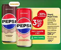 Żabka Napój Pepsi Cola Cream Soda Flavour oferta