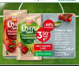 Żabka Krakersy Lay's Oven Baked pomidor z bazylią oferta