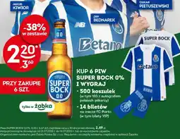 Żabka Piwo bezalkoholowe Super Bock oferta