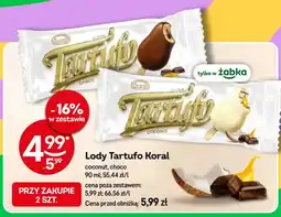 Żabka Lody Tartufo Koral choco oferta