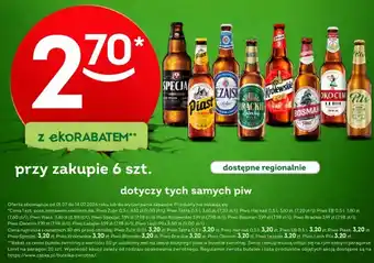 Żabka Piwo Specjal Jasny Pełny oferta