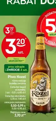 Żabka Piwo Kozel Ležák oferta