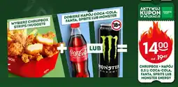 Żabka Zestaw Chrupbox Strips/Nuggets + napój Coca-Cola 0,5 l oferta