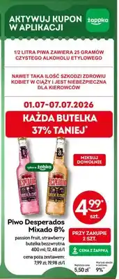 Żabka Piwo Desperados Mixado 8% Passion Fruit oferta