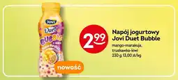 Żabka Napój jogurtowy Jovi Duet Bubble mango-marakuja oferta