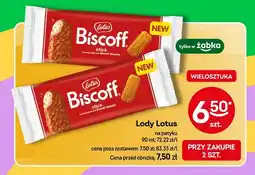 Żabka Lody Lotus Biscoff na patyku oferta
