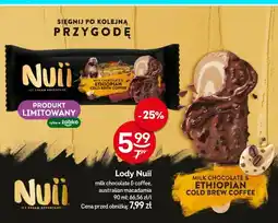 Żabka Lody Nuii Milk Chocolate & Ethiopian Cold Brew Coffee oferta