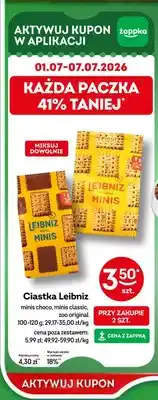 Żabka Ciastka Leibniz Minis Choco oferta