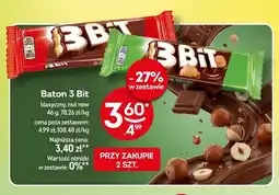 Żabka Baton 3 Bit nut new oferta