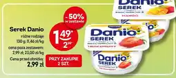 Żabka Serek homogenizowany truskawkowy Danio oferta