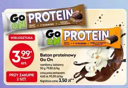 Żabka Baton proteinowy Go On kakaowy oferta