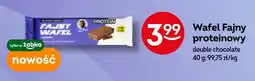 Żabka Wafel proteinowy Fajny double chocolate oferta