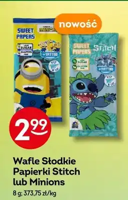 Żabka Wafle słodkie Sweet Papers Stitch oferta