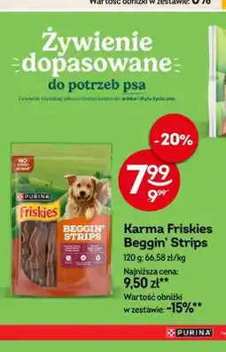 Żabka Przysmak dla psów Purina Friskies Beggin' Strips oferta