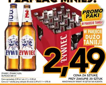Kupiec Piwo bezalkoholowe Żywiec oferta