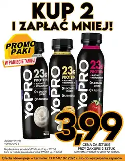 Kupiec Jogurt pitny Danone YoPro Stracciatella oferta