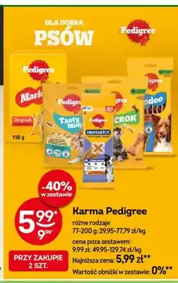 Żabka Przysmak dla psów Pedigree Markies oferta