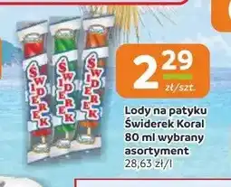 Gama Lody na patyku Świderek Koral oferta