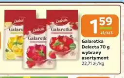 Gama Galaretka Delecta o smaku truskawkowym oferta