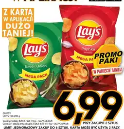 Kupiec Chipsy Lay's Green Onion Mega Pack oferta