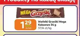 Gama Wafelki Grześki Mega Kakaowe oferta