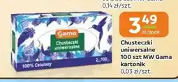 Gama Chusteczki uniwersalne MW Gama oferta