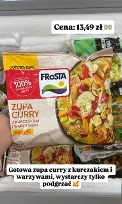 Dino Gotowa zupa curry z kurczakiem i warzywami Frosta oferta