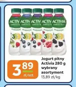 Gama Jogurt pitny Activia truskawka kiwi oferta