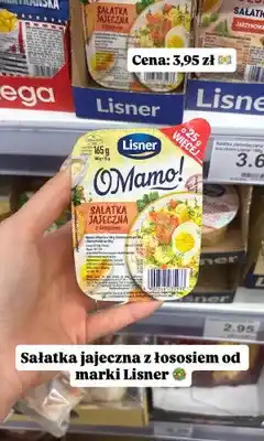 Dino Sałatka jajeczna z łososiem Lisner O Mamo! oferta
