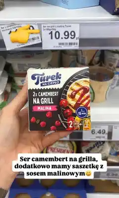 Dino Ser Camembert na grill Turek Malina oferta