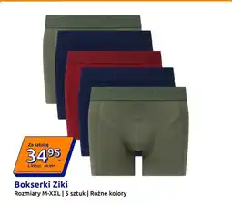 Action Bokserki męskie Ziki 5-pak oferta